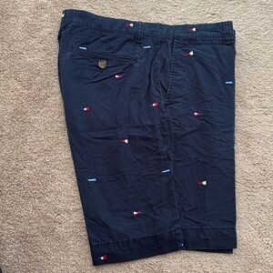 Men’s Tommy Hilfiger navy American flag shorts size 32